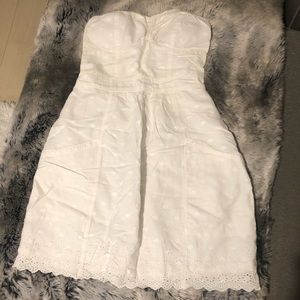 American Eagle 100% Cotton White Dress